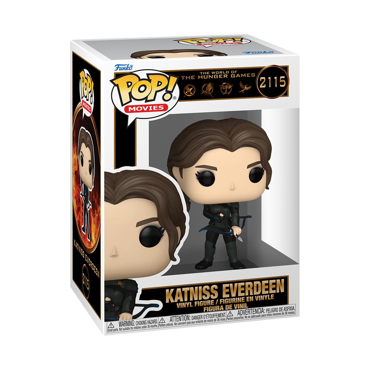 Hunger Games Katniss Everdeen Funko Pop! Vinyl Figure #2115 — window-box packaging view