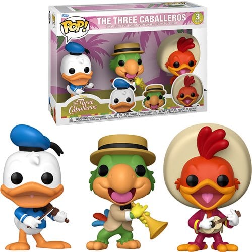 The Three Caballeros Funko Pop! Vinyl Figure 3-Pack