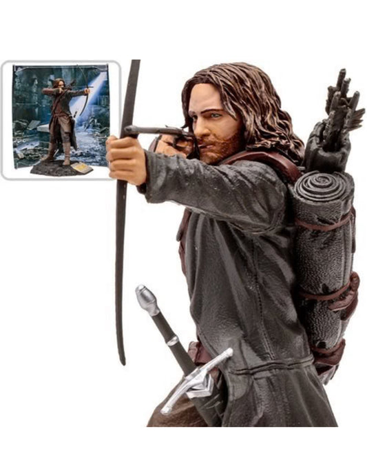 Movie Maniacs WB 100 Aragorn The Lord of the Rings Figure McFarlane Toys