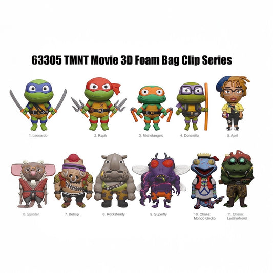Teenage Mutant Ninja Turtles: Mutant Mayhem 3D Foam Bag 1 Blind Bag TMNT Monogram