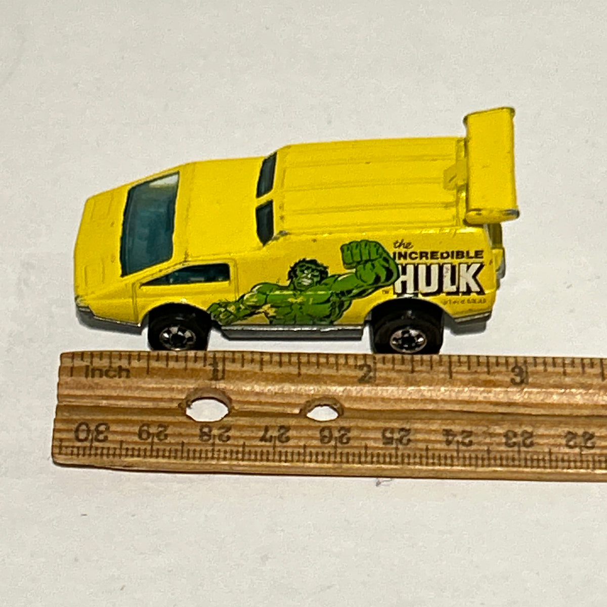 Hot Wheels The Incredible Hulk Van Spoiler Sport Mattel Marvel Vintage 1976 70's