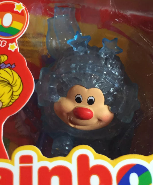 Rainbow Brite Holiday Twink Blue Glitter Figure Chase Cheebee TLS 40th