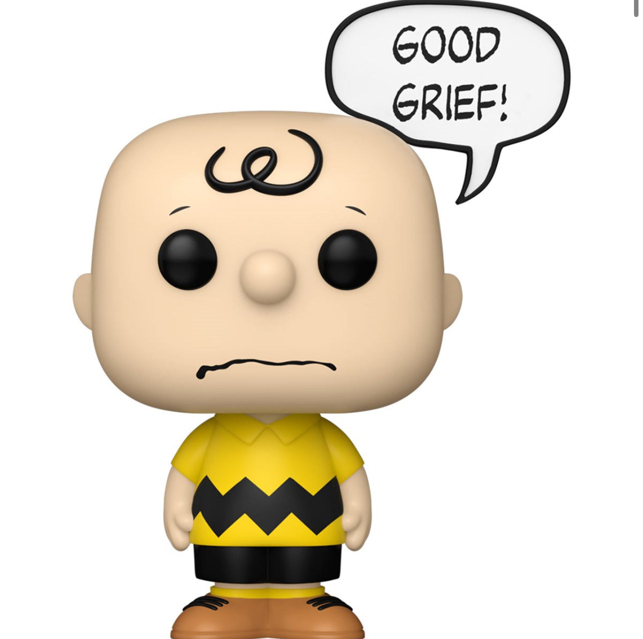 Charlie Brown (Good Grief) #1677 Funko Pop! Television Vinyl Figure Peanuts