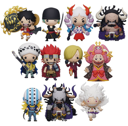 One Piece Series 5 3D Foam Bag Clip in Blind Bag 1 Random Figure Monogram Anime