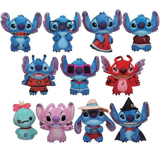 Stitch Plush Bag Clip Blind Bag 1 Random Figure Disney Monogram