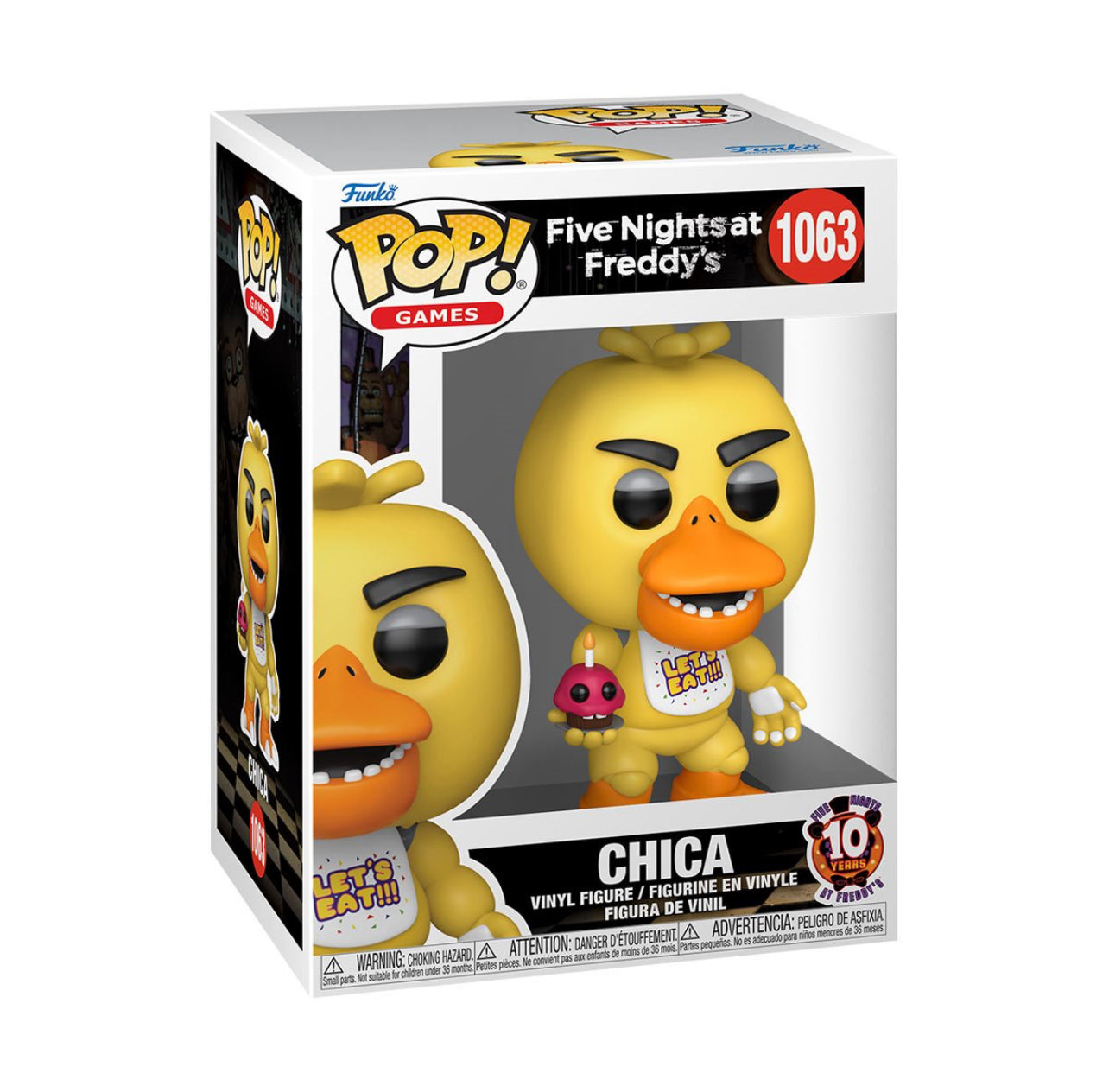 Foxy 1063 Funko POP! Games: Five Nights at Freddy's 10th Anniversary FNAF