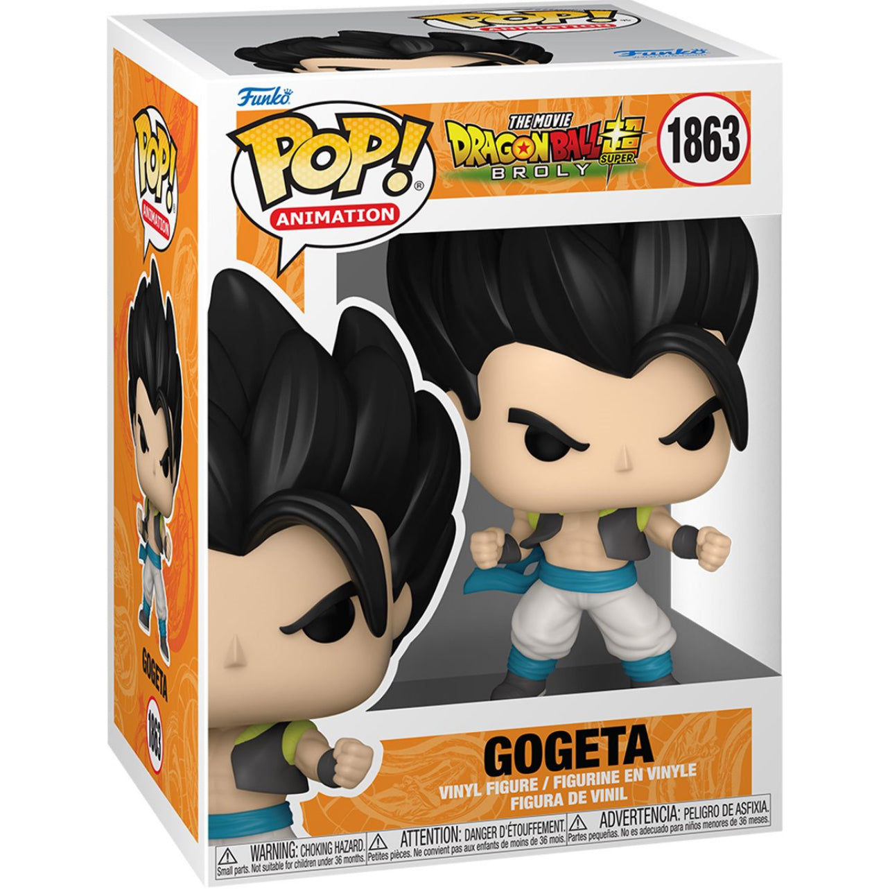 Funko Dragon Ball Super Gogeta Pop! Vinyl Figure #1863 (Common)