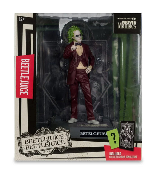 McFarlane Toys Beetlejuice 2024 Action Figure 6-Inch Scale