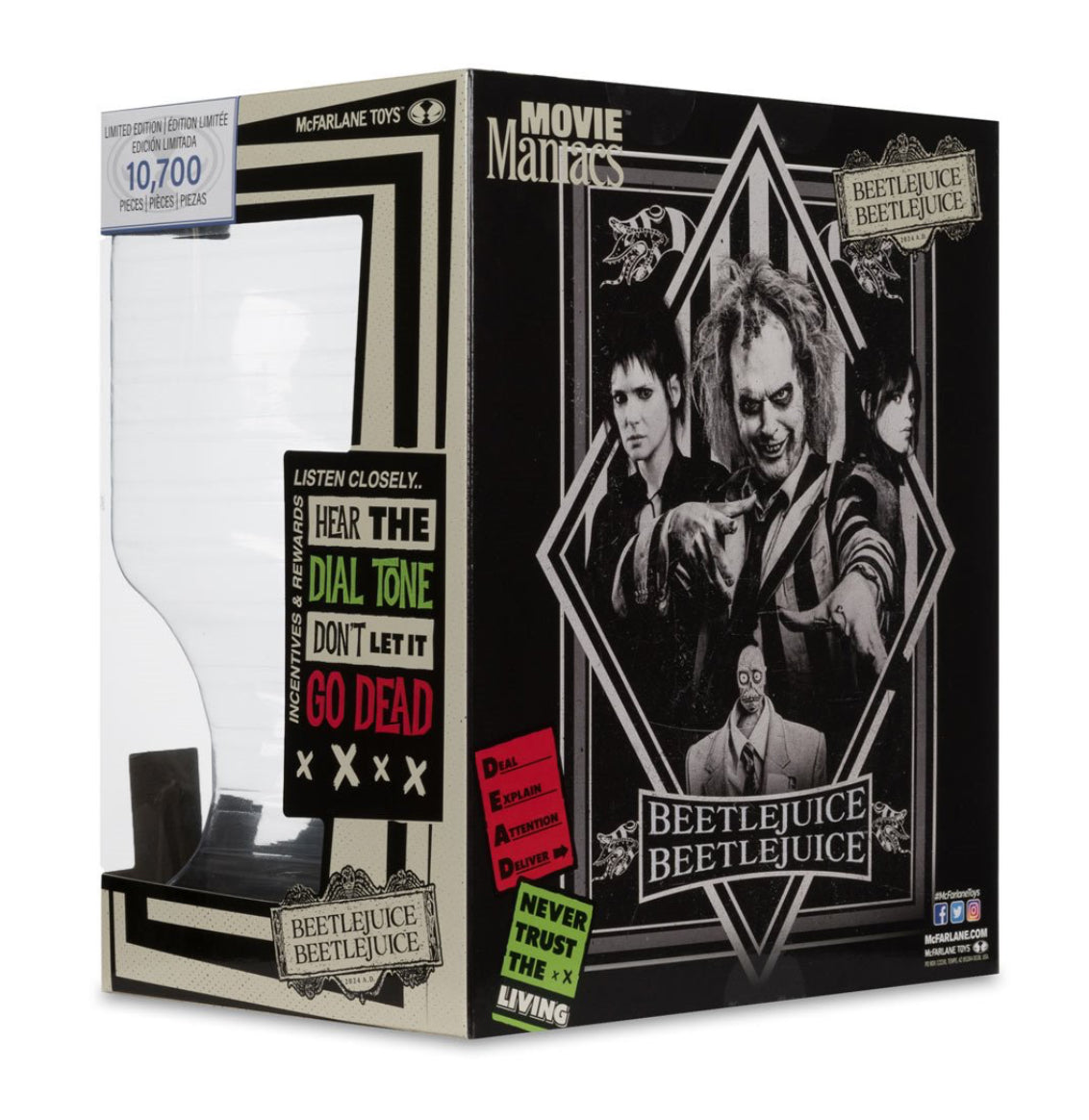 McFarlane Toys Beetlejuice 2024 Action Figure 6-Inch Scale