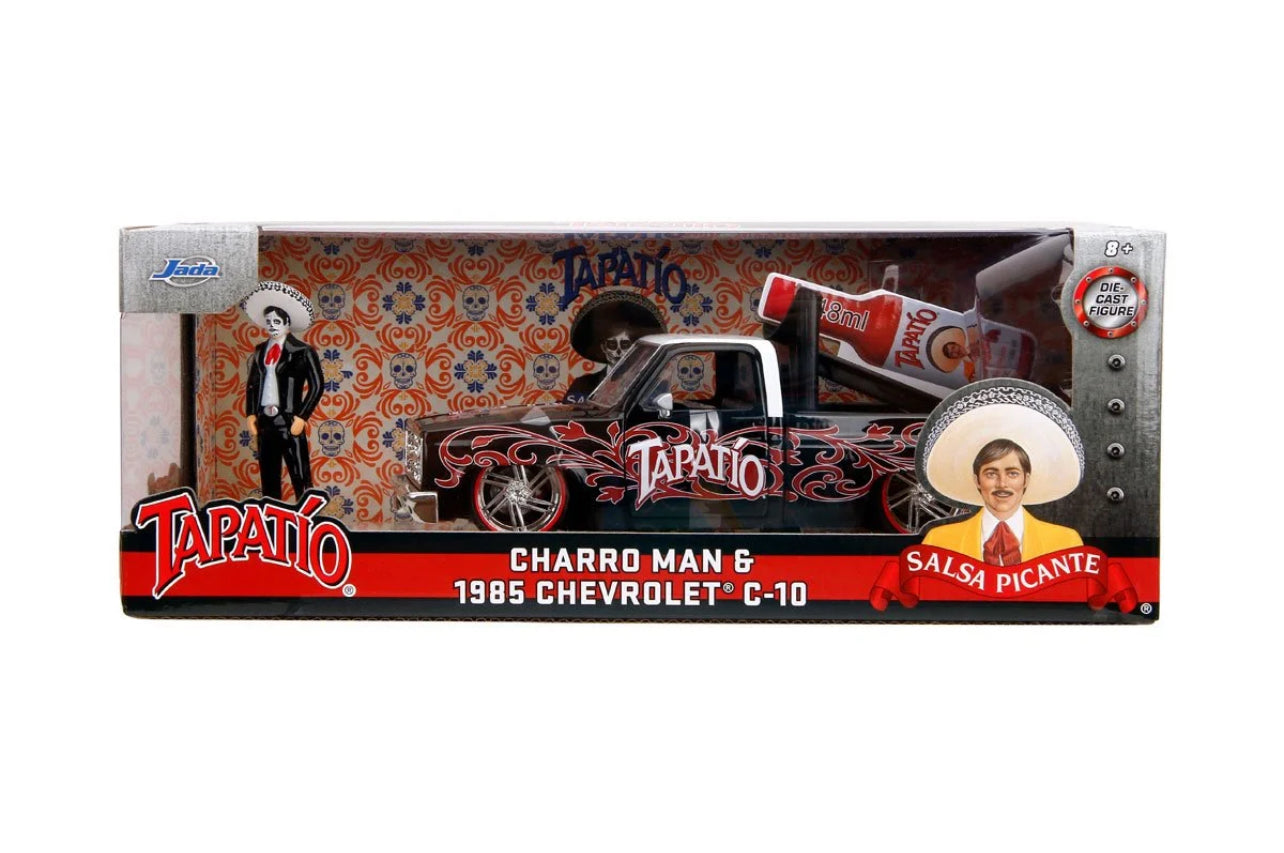 1985 Chevy C10 with Tapatio Man Jada Toys Hollywood Rides 1:24 Scale Die-Cast