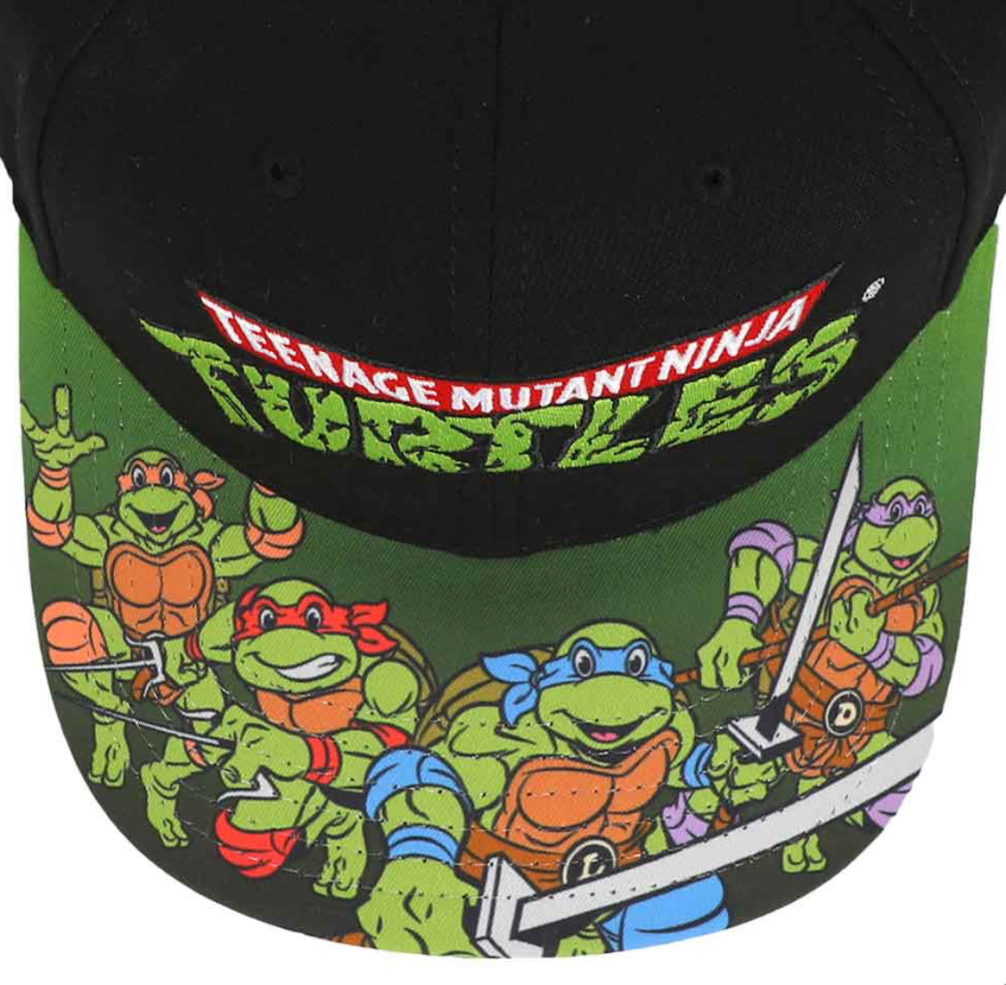 Bioworld Teenage Mutant Ninja Turtles Classic Curved Bill Snapback