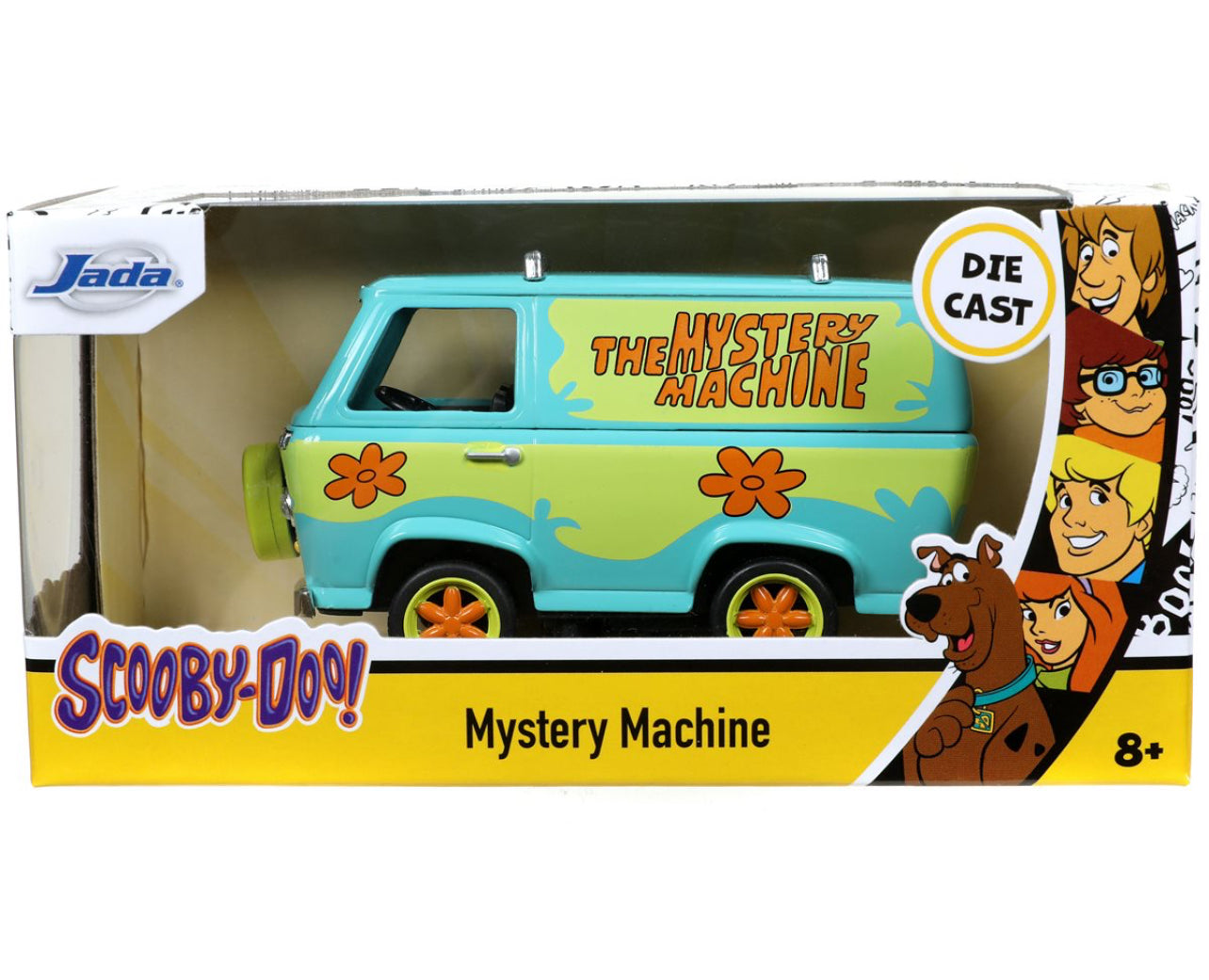 Scooby Doo Mystery Machine Van - Jada 1:32 Scale Hollywood Rides - New