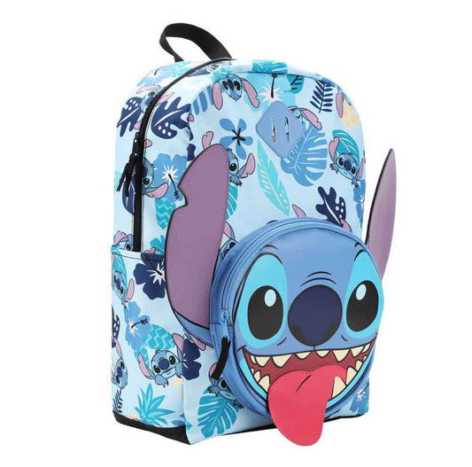 Bioworld Lilo & Stitch Big Face Stitch 3D Backpack