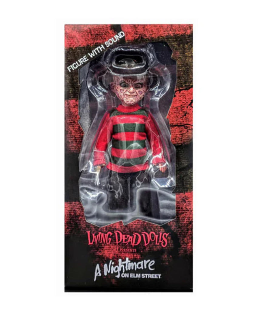 Living Dead Dolls Presents A Nightmare On Elm Street Freddy Krueger With Sound