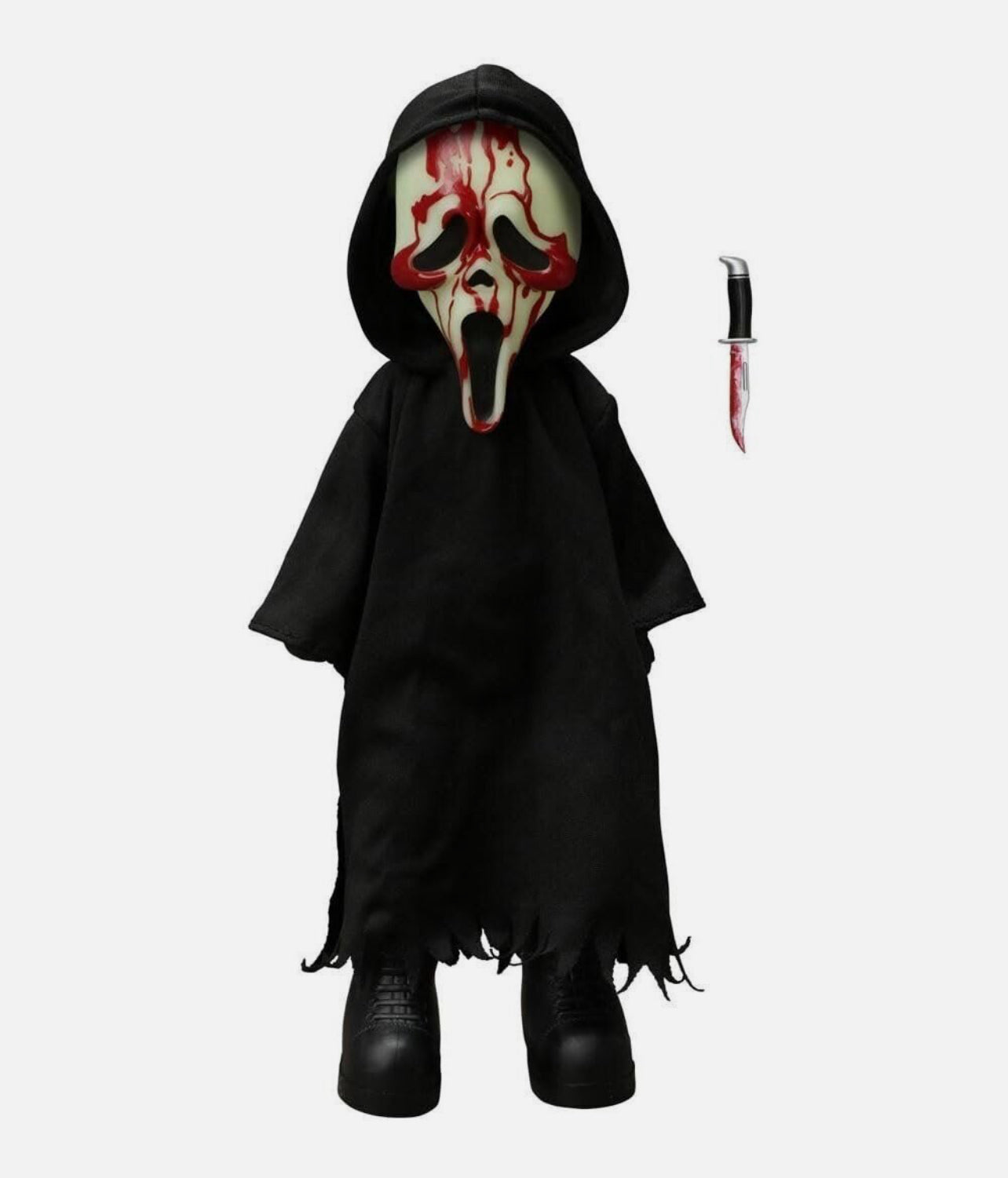 Living Dead Doll Ghost Face Lives EE Exclusive Glow in the Dark Blood Mezco Toyz