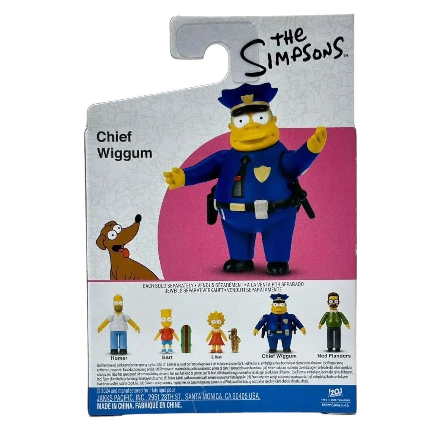The Simpsons 2.5 Inch Scaled Wave 1 Action Figures Chief Wiggum