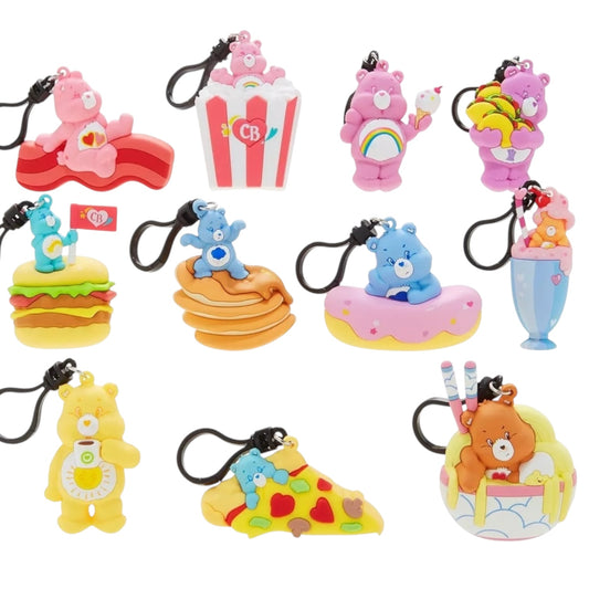 Care Bears X Food 3D Figural Bag Clip Series 2 Monogram 1 piece Random Blind Bag