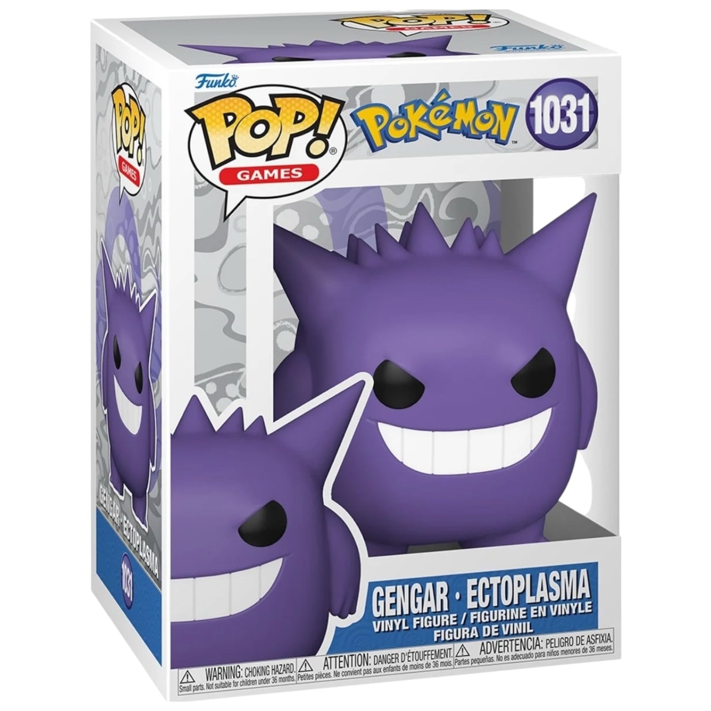 Pokemon Gengar 1031 Funko Pop Games Ectoplasma Vinyl Figure Anime