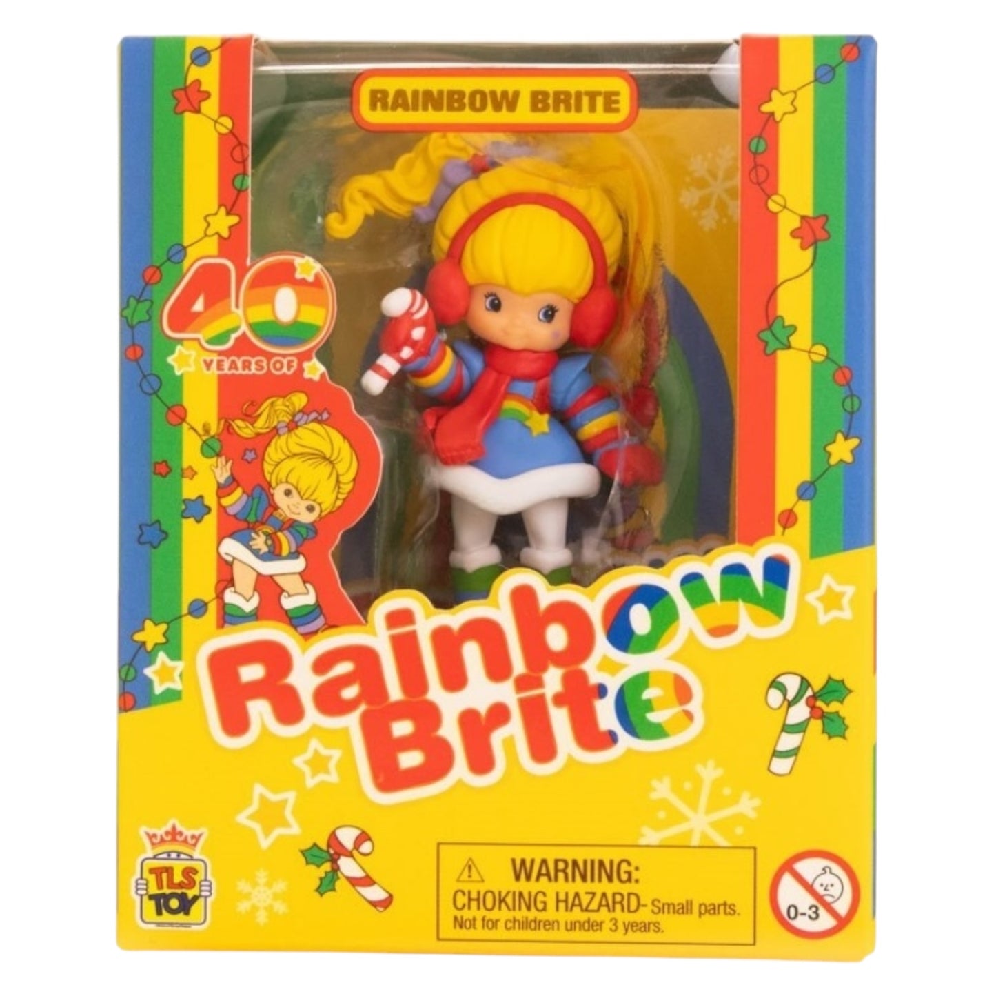 Rainbow Brite 2.5" Holiday Mini Figures 3 Piece 40 Year Ann TLS Twink Tickled Pink
