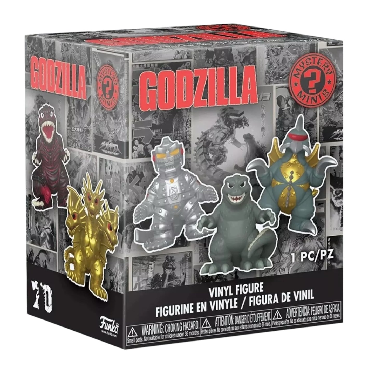 Godzilla 70th Anniversary Funko Mystery Minis Figure - Mothra 1/6 2024 Monsters