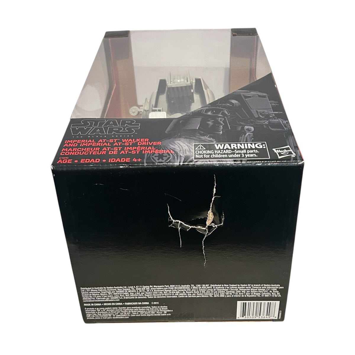 Star Wars The Black Series AT-ST Walker with Imperial AT-ST Driver 2016 NEW