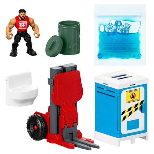 WWE Knuckle Crunchers Backstage Brawl Playset