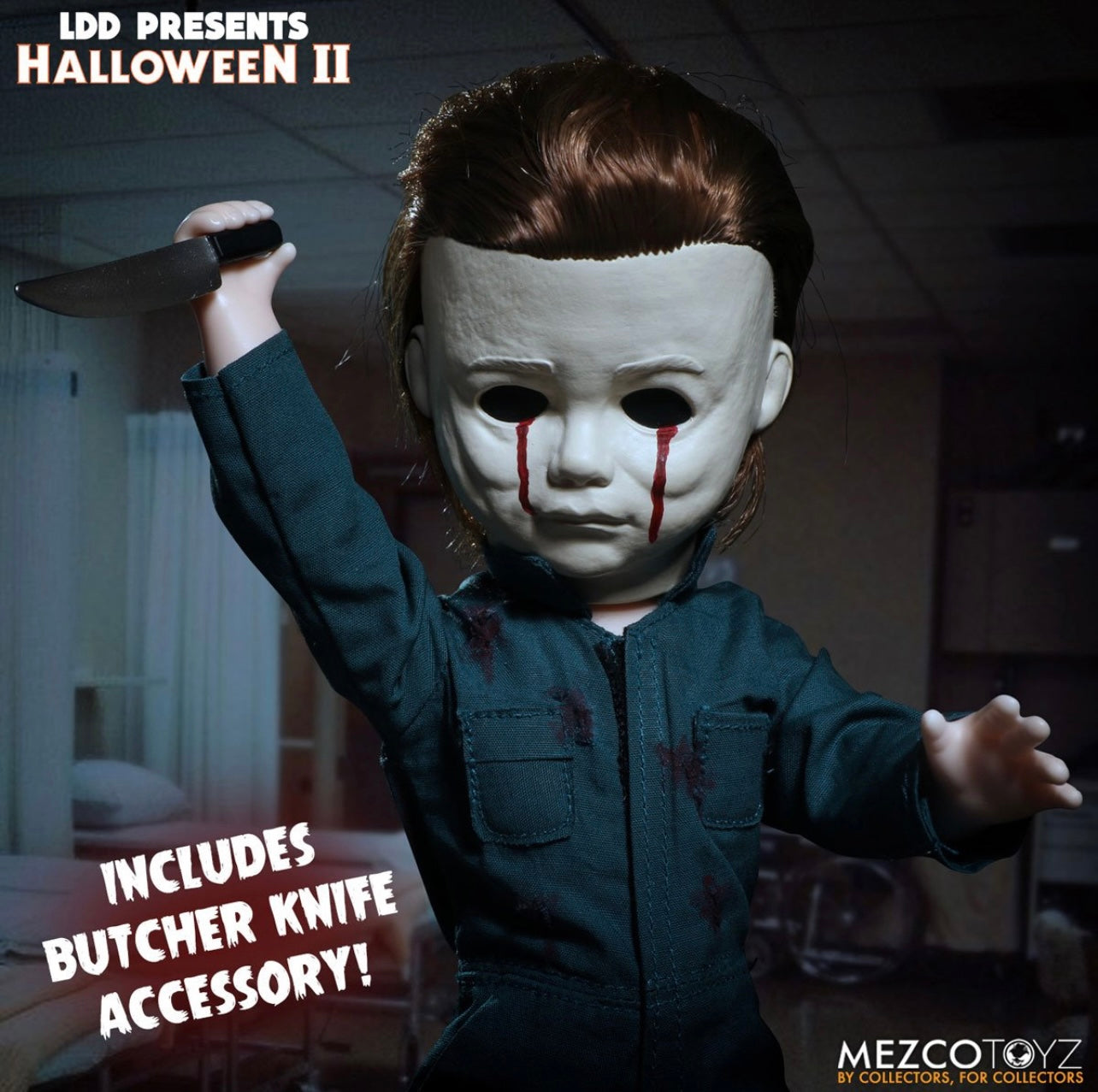 LDD Halloween 2 1981 Michael Myers 10.5 Living Dead Doll Mezco Toyz Horror Movie