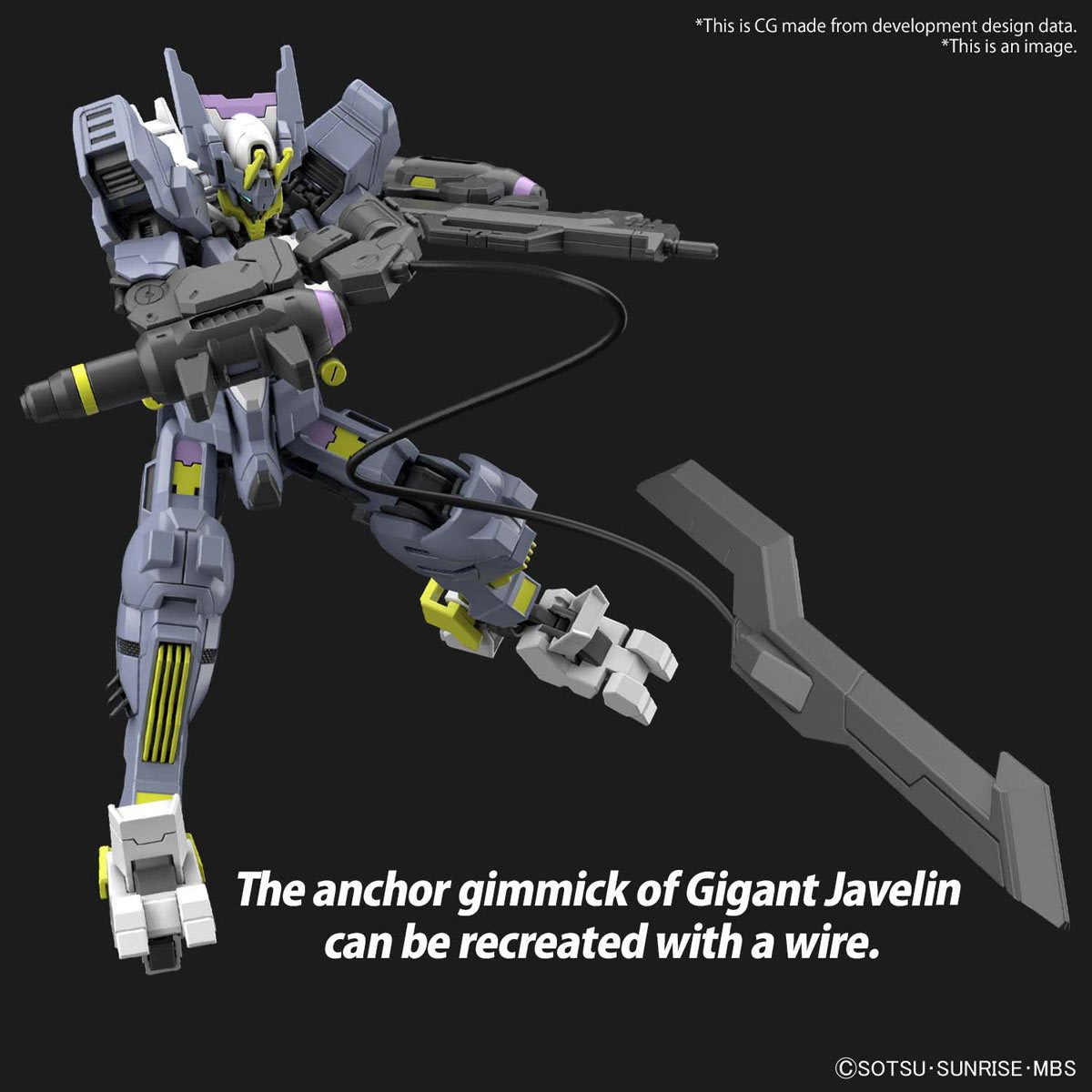 Gundam Iron-Blooded Orphans Asmoday HG 1:144 Scale Model Kit