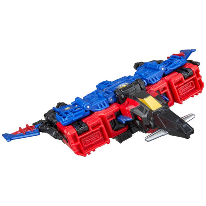 Transformers Generations Age of the Primes Voyager Nexus Prime — Jet tank mode rear three-quarter view