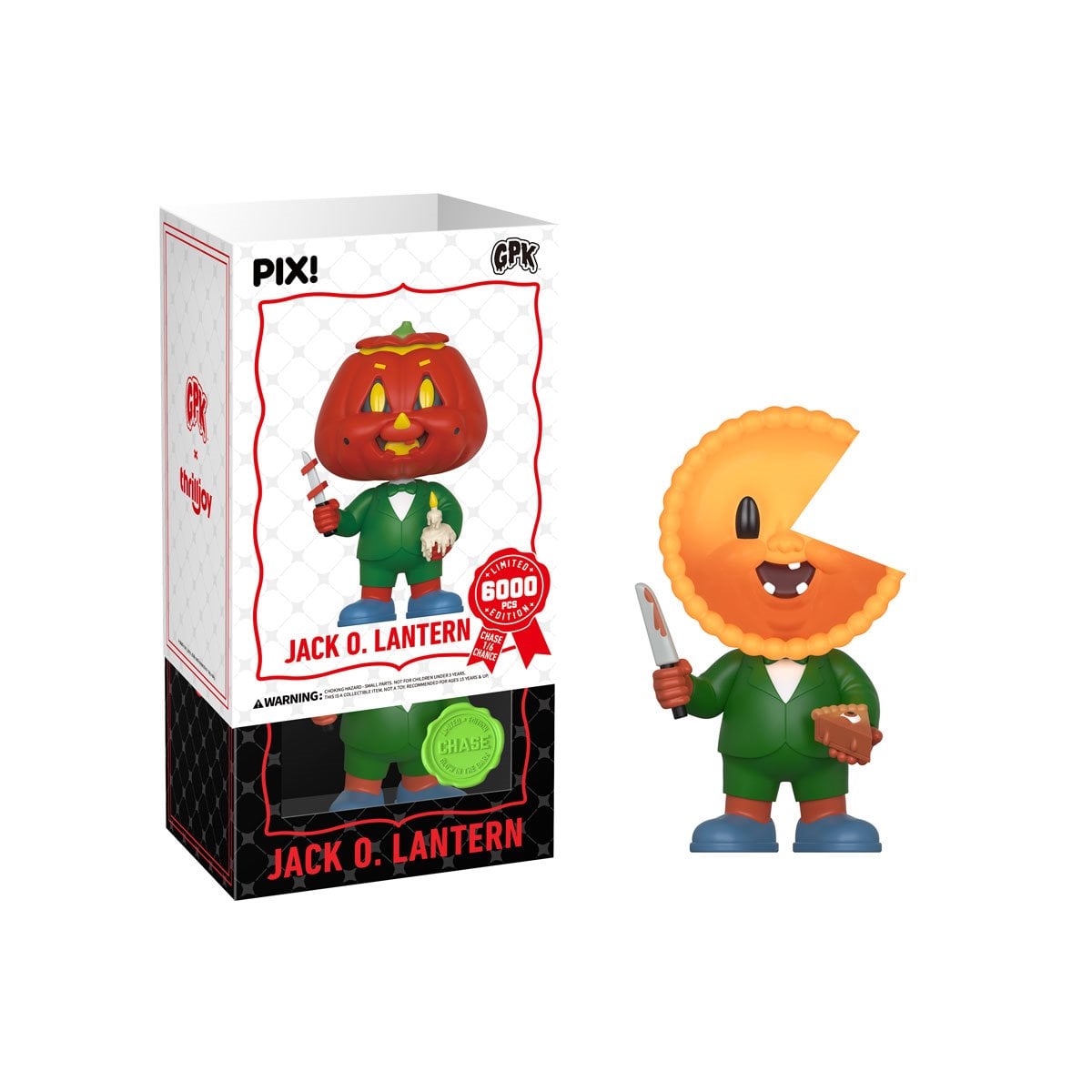 Garbage Pail Kids Jack OLantern Pix! Vinyl Figure – Common Version
