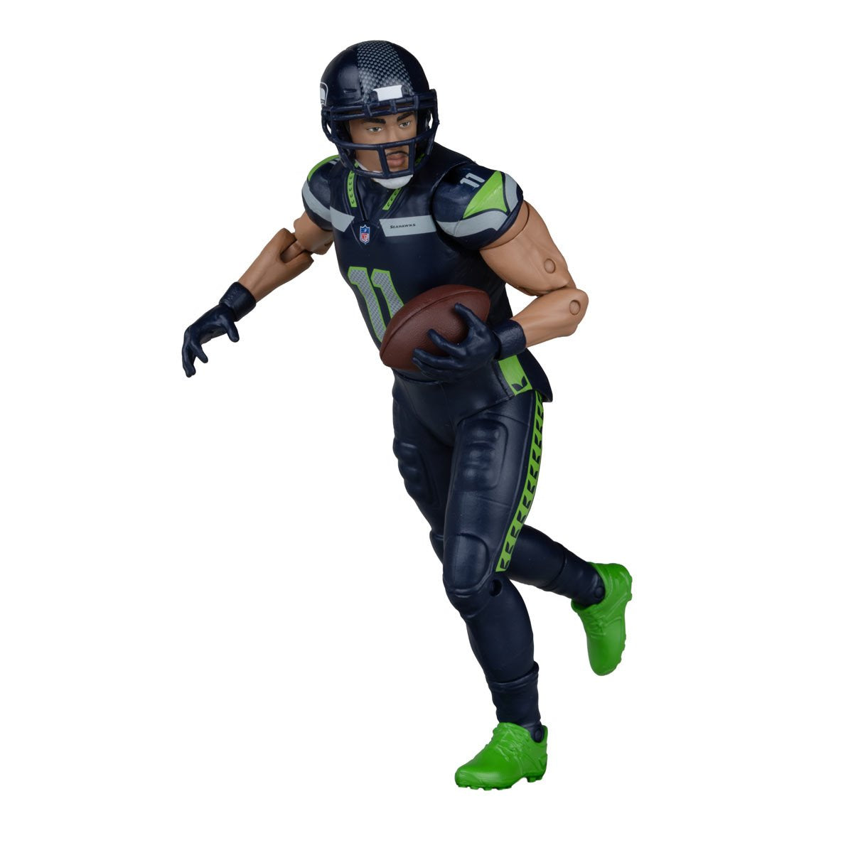 NFL McFarlane's SportsPicks Wave 2 Seattle Seahawks Jaxon Smith-Njigba 6-Inch Action Figure — Jaxon Smith-Njigba Seahawks SportsPicks Wave 2 figure, running with football
