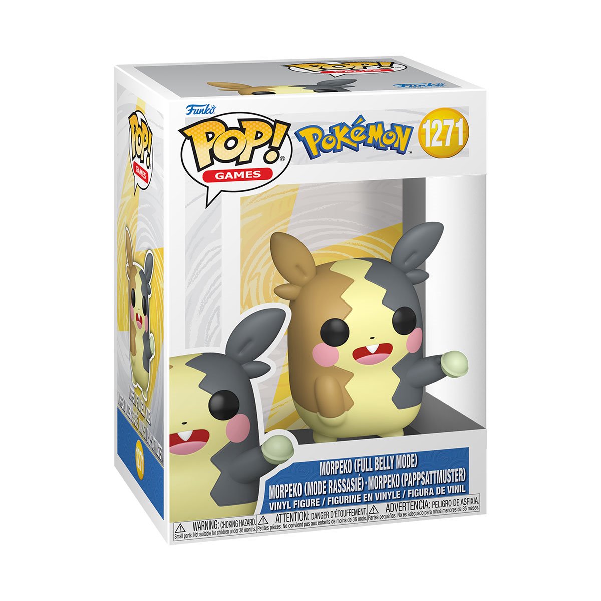 Pokemon Morpeko (Full Belly Mode) Funko Pop! Vinyl Figure #1271