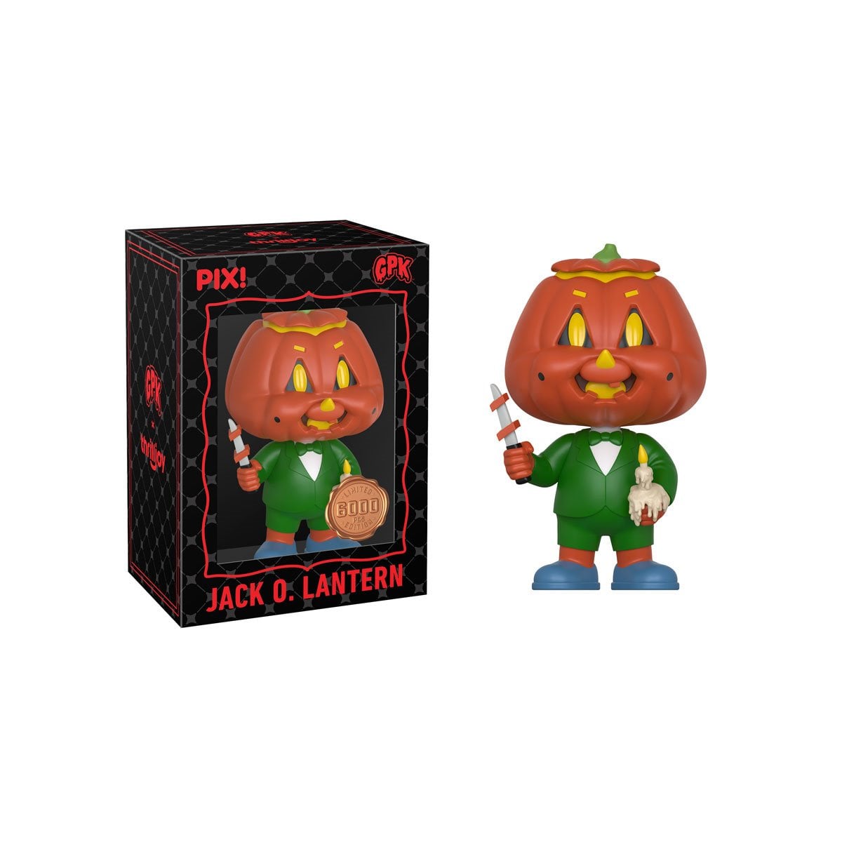 Garbage Pail Kids Jack OLantern Pix! Vinyl Figure – Common Version