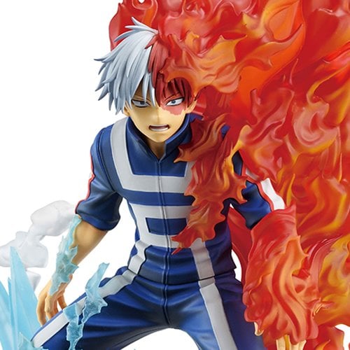My Hero Academia Shoto Todoroki Growl The Sports Festival Masterlise Ichibansho Statue