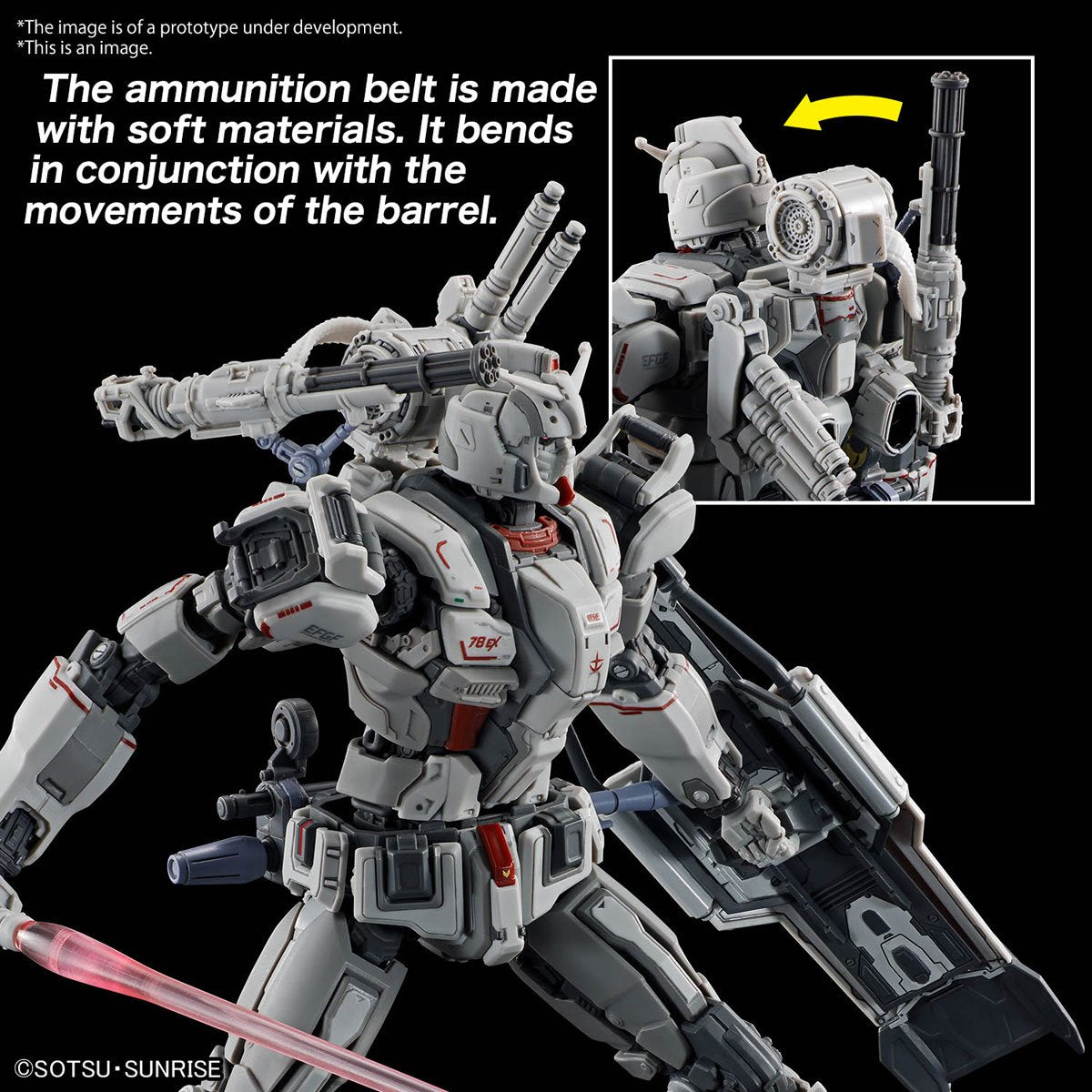 Gundam: Requiem for Vengeance Gundam EX High Grade 1:144 Scale Model Kit