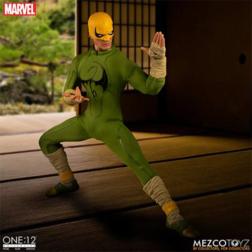 Iron Fist One:12 Collective Action Figure - ReRun — full-body martial-arts stance