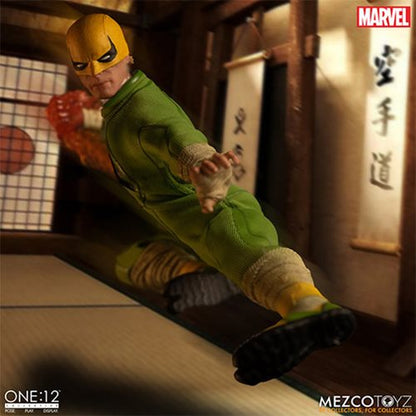 Iron Fist One:12 Collective Action Figure - ReRun — extended kick pose