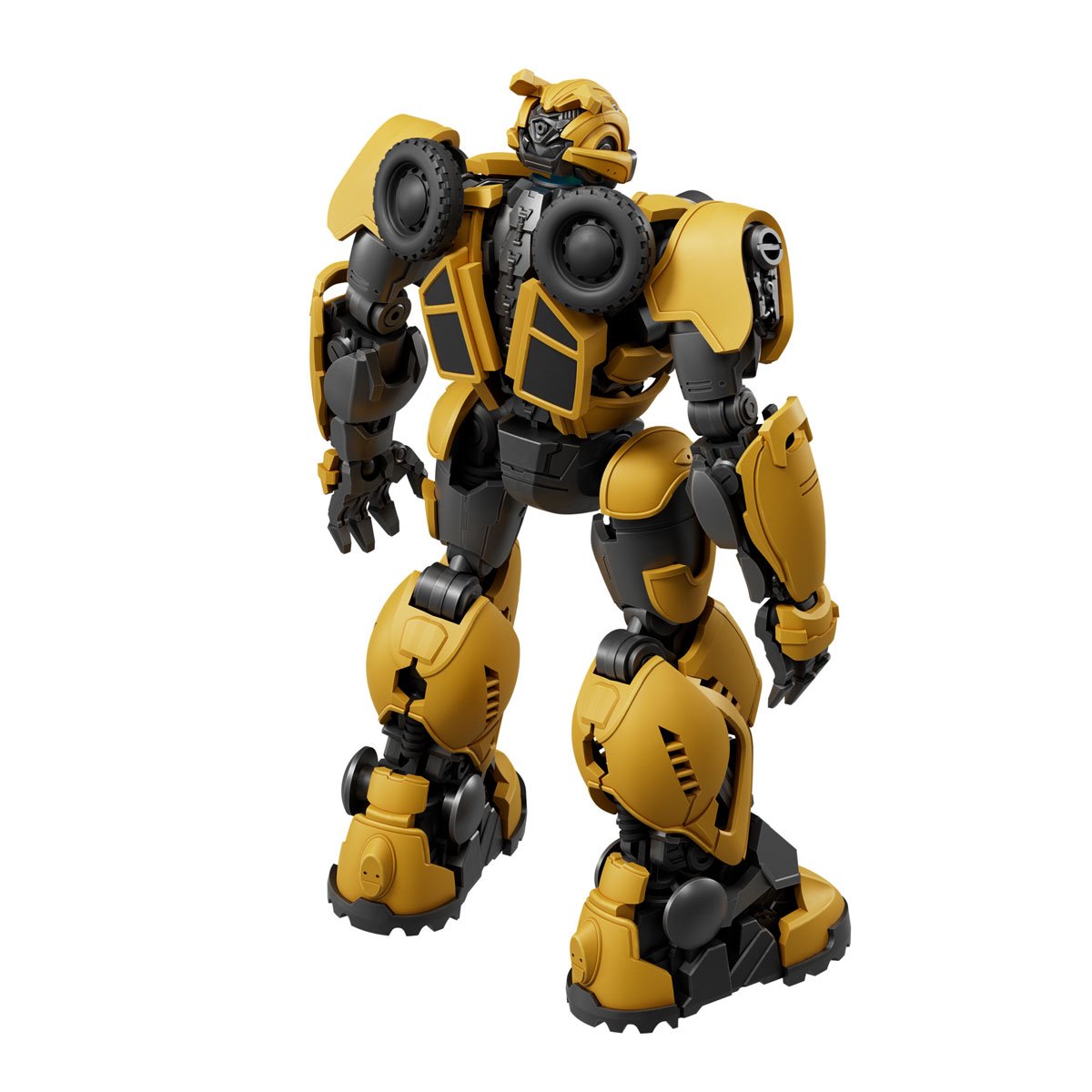 Transformers Classic Class Bumblebee CC27 Blokees Model Kit — rear three-quarter view