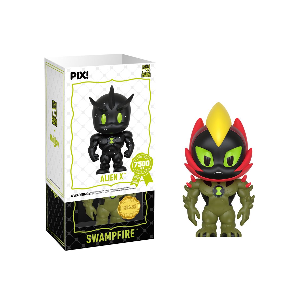 Ben 10 Alien X Pix! Vinyl Figure – Common Version