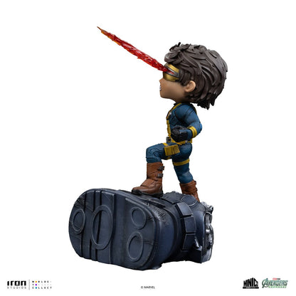 Avengers: Doomsday Cyclops MiniCo Vinyl Figure — Cyclops MiniCo side profile with optic blast effect