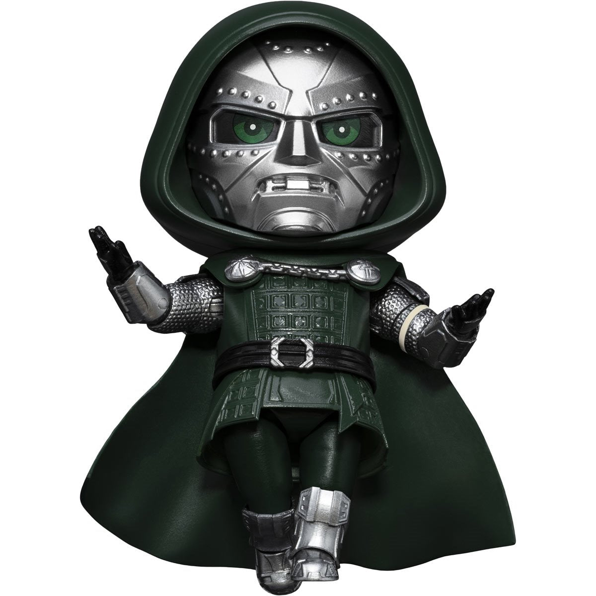 Avengers: Doomsday Doctor Doom EAA-175 Action Figure — Arms-open stepping pose
