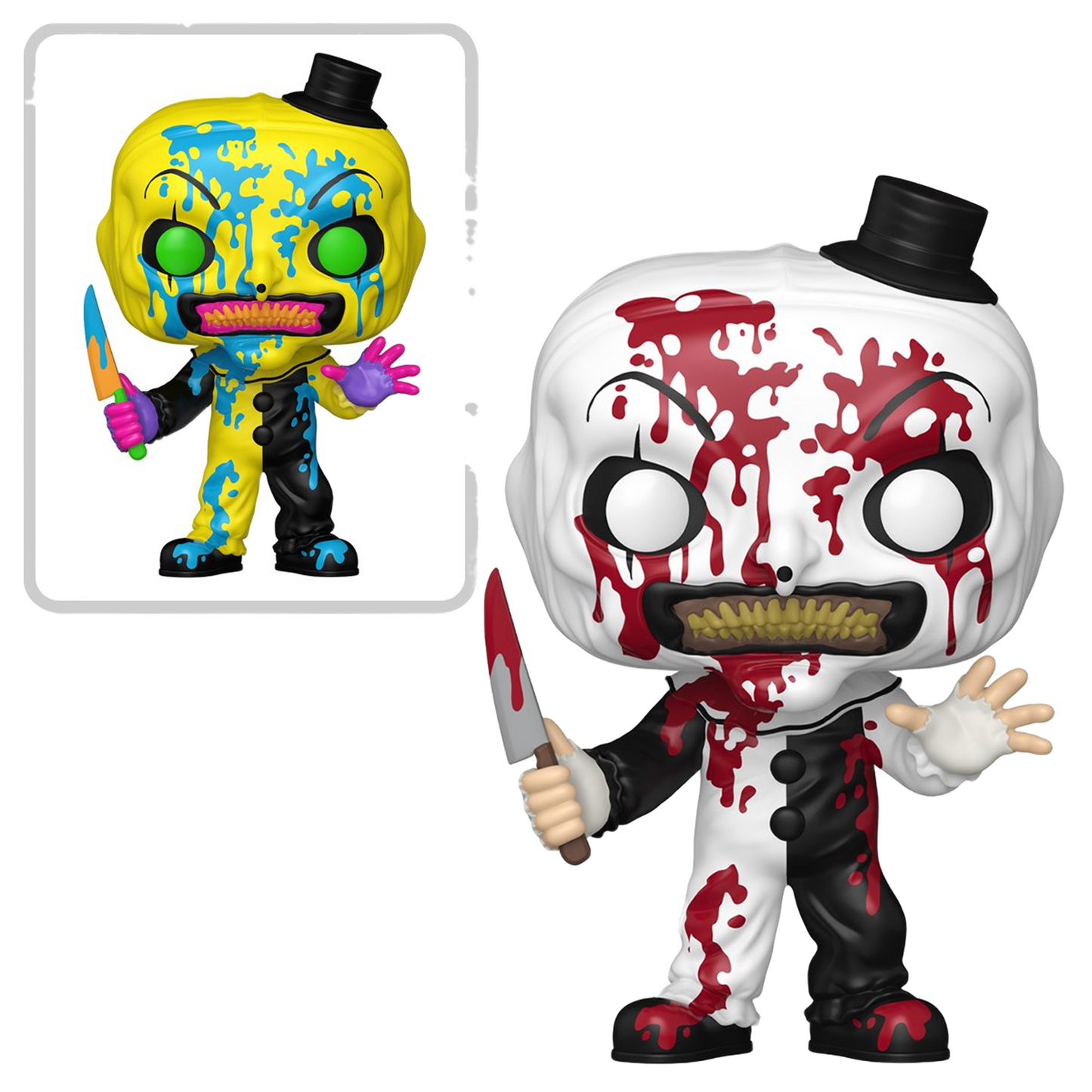 Terrifier 3 Art the Clown Bloody Funko Pop! Vinyl Figure #1948 – Entertainment Earth Exclusive