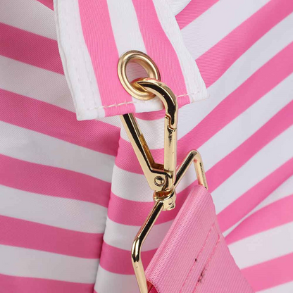 Hello Kitty Striped Duffle Travel Bag