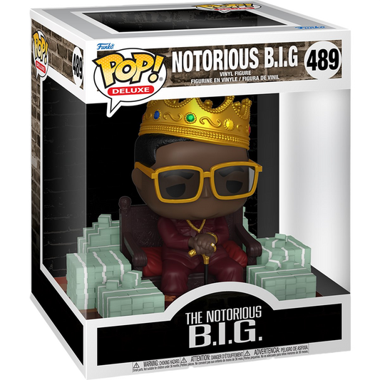 Notorious B.I.G Deluxe Funko Pop! Vinyl Figure #489