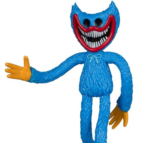 Poppy Playtime Wave 2 Nightmare Huggy Wuggy 4 1/2-Inch Bendable Figure