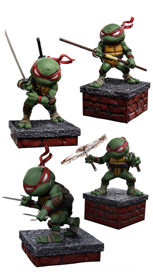 Teenage Mutant Ninja Turtles V.2 Red Mask Version Limited Ed Statue Previews Exc