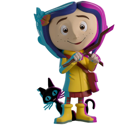 Coraline & The Cat Illuminated Variant Vinyl Figure – Limited Edition Exclusive