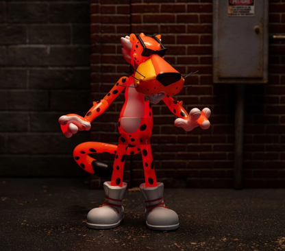 Cheetos Chester Cheetah Flamin' Hot Glow-in-the-Dark 6-Inch Action Figure