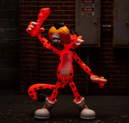 Cheetos Chester Cheetah Flamin' Hot Glow-in-the-Dark 6-Inch Action Figure