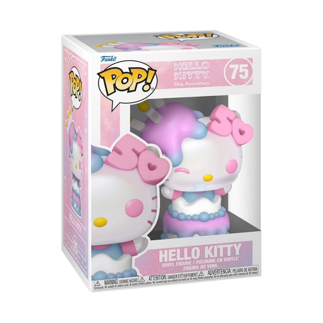 Sanrio Hello Kitty 50th Anniversary Hello Kitty in Cake Funko Pop! Vinyl Figure #75